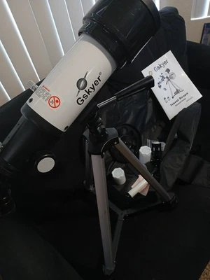 Mira telescópica de viaje Gskyer #70400 telescopio de refracción astronómica con accesorios Foto 1 de 4