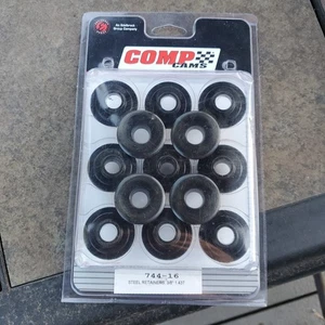 Comp Cams 744-16 Big Block Chevrolet BBC / Ford 3/8 Valve Spring Retainers 7 Deg - Foto 1 di 4