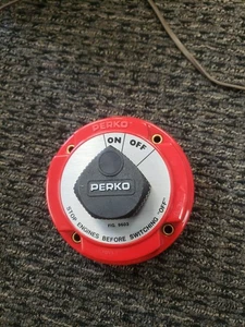 Perko Surface Mount Marine Main Battery Disconnect Switch for Boats - Picture 1 of 2