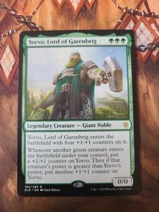 MTG EDH Custom Commander Deck: Yorvo, Lord Of Garenbrig - Mono G Stompy - Picture 1 of 6