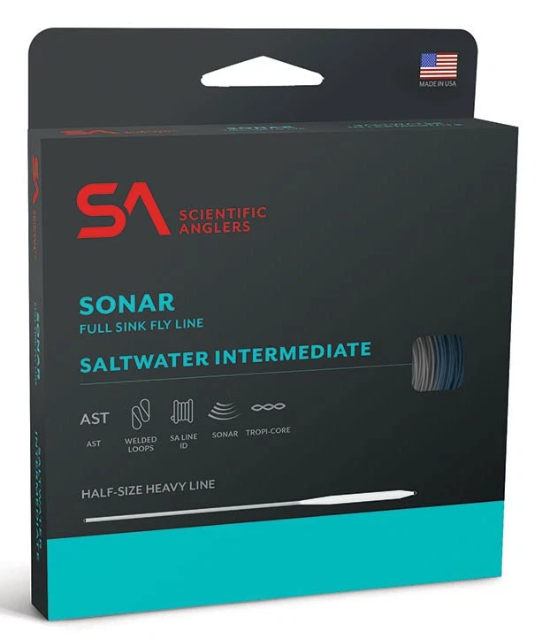 SA Sonar Saltwater Intermediate WF-10-I Fly Line - Free US Shipping and Sale - Image 1 of 1
