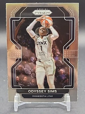 Odyssey Sims - 2022 WNBA Prizm - Base Set #102 - Minnesota Lynx - Image 1 of 2
