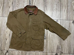 MARLBORO CLASSICS Vintage Men's Jacket Leather Collar Big Size