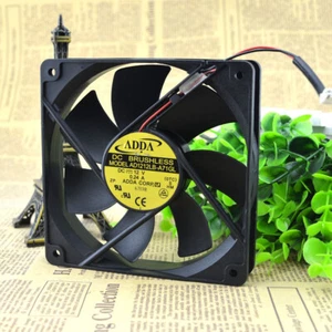 1pc ADDA AD1212LB-A71GL 12v 0.24A 12CM 12025 Chassis Power Mute Fan - Picture 1 of 5