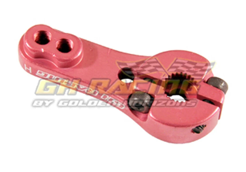 Golden Horizons 01180 Aluminum Servo Horn II /Servo Arm Red HRC - Image 1 of 1