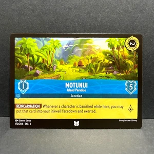 2024 DISNEY LORCANA INTO THE INKLANDS MOTONUI 170/204 POCO COMÚN  - Imagen 1 de 2