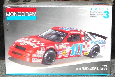 Factory Sealed NASCAR Model Racecar Kit 1:24 Scale S-9 - Image 1 of 4