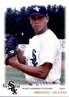 2001 Bristol White Sox Grandstand #21 Miguel Olivo Dominican Republic DR Card