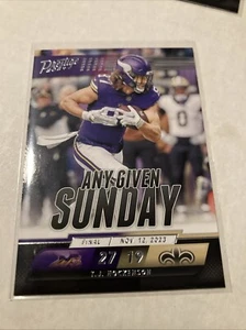 2024 Prestige Football Any Given Sunday #AGS-THN TJ Hockenson Vikings - Picture 1 of 1