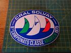 ADESIVO sticker originale vintage cral solvay 8 campionato clase vaurien 1975