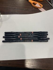 LOT OF 5 NEW Lancome Color Design Double Ended Lip Liner Pencil-  Ruffles PInk