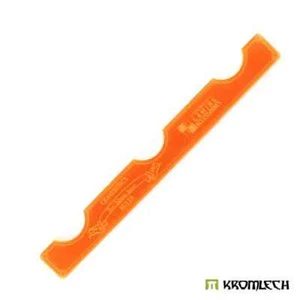 REGLA DE COHERENCIA KROMLECH - BASES 32MM - NARANJA - Imagen 1 de 2