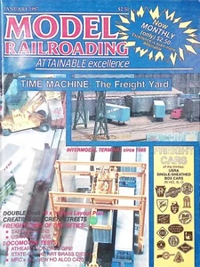 Model Railroading Attainable Excellence Magazine January 1987 - Picture 1 of 2