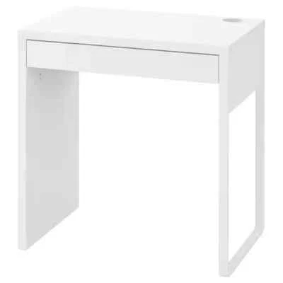 IKEA Micke Computer Desk With Drawer Unit For Home & Office Work 73x50 cm White - Image 1 of 4
