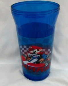 Mario Brothers MarioKart Design Blue 14 oz Cup without Lip-Brand New! - Picture 1 of 1