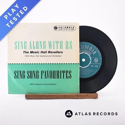 The Music Hall Revellers - Sing Along With Us - 7" EP Vinyl Record - EX/VG+ - Image 1 of 4