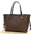 Louis Vuitton Neverfull Pm Shoulder Tote Bag Damier Leather Bn N51109 625rh738