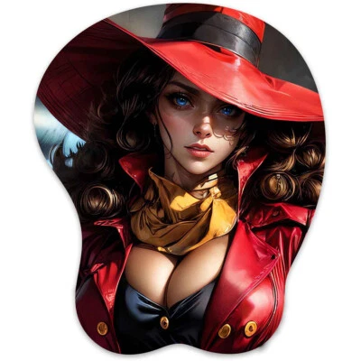 NEW 3D Mouse pad Oppai Mousepad with Wrist Rest Pain Relief Boob-pad Sandiego - Image 1 of 4