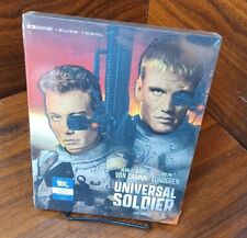 Universal Soldier Steelbook (4K+Bluray) NEW-Free Box Shipping w/Tracking