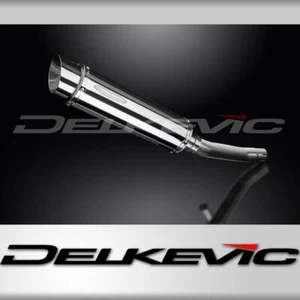 SUZUKI GS500E GS500F 1989-2009 350mm ROUND STAINLESS BSAU SILENCER EXHAUST KIT - Picture 1 of 4