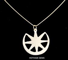 MOTHER OF PEARL SHELL Star Necklace - UK FREE 1ST CLASS P&P