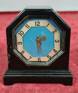 TABLE CLOCK. JAEGER LE COULTRE. 8 DAYS. SWISS. CIRCA 1950. - Picture 1 of 1