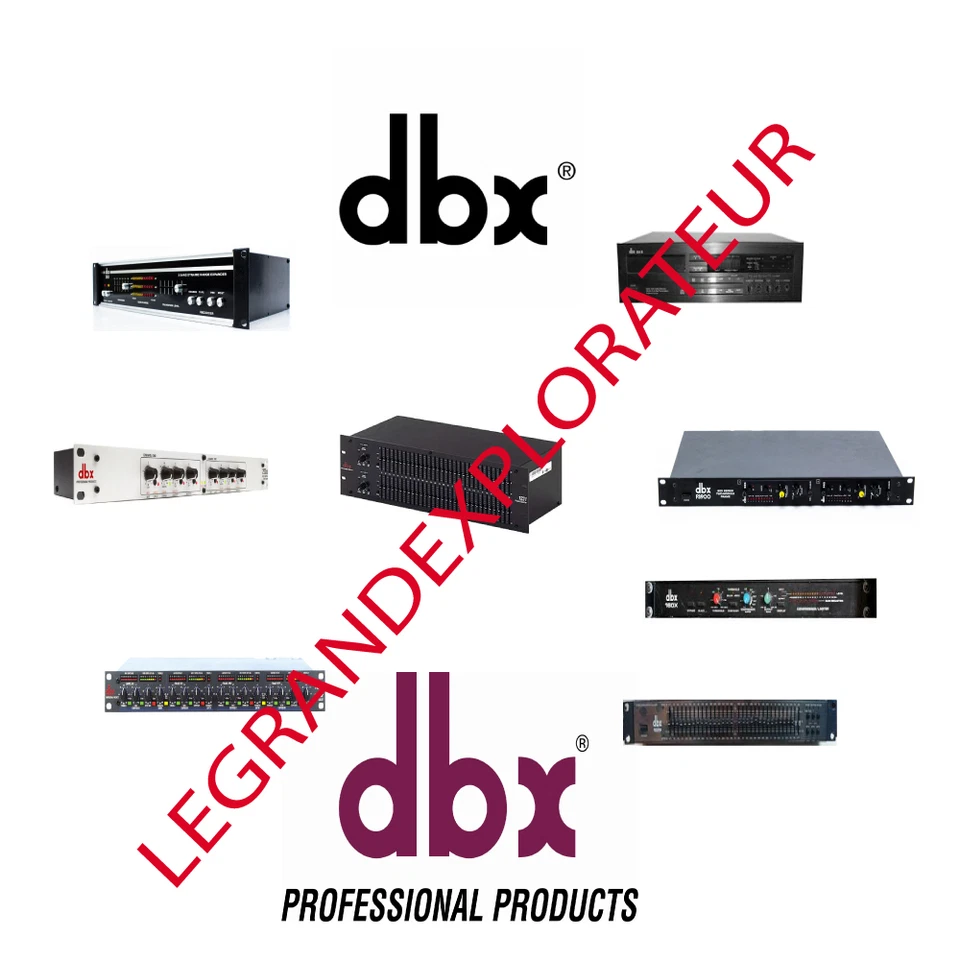 Ultimate DBX Operation Repair Service Manual & Schematics 210 PDF en DVD Foto 1 de 1