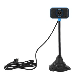 USB 0.3MP Webcam Driver Free Web Camera Flexible Web Cam with Microphone for - Afbeelding 1 van 12