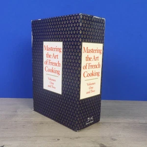 Mastering The Art Of French Cooking 2 Volume Box Set Hardcover By Julia Child - Picture 1 of 3