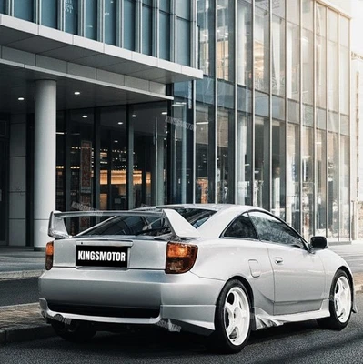 Toyota Celica Silver 2000–2005 Rear Wing Spoiler with Light – Global Shipping - Imagem 1 de 3
