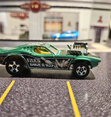 Hot Wheels 1970 Rodger Dodger verde Lila's Bowl a Rama C123A Foto 1 de 4