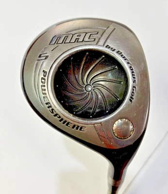 MAC Burrows Powersphere 5 madera de calle grafito Aldila NV 75-S Flex 42" diestro Foto 1 de 4