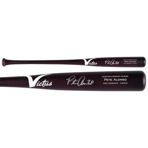 Pete Alonso New York Mets Autographed Victus Game Model Bat - Picture 1 of 3