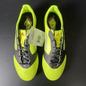 Adidas F50 TRX FG Adizero Soccer Shoes Kids US 4.5 Green Black - Picture 1 of 7