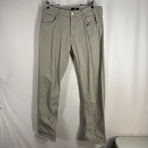 Mavi Hose Herren Größe 36x34 Khaki Hellbraun Zach Gerade Beine Stretch - Bild 1 von 18