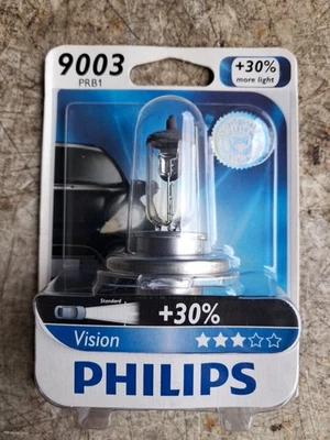 Philips Automotive Lighting 9003PRB1 Philips Vision Headlight 9003 - Image 1 of 3