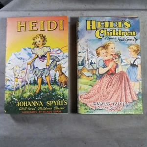 Heidi 1969 & Heidi's Children 1971, Charles Tritten, with dust jackets - Bild 1 von 21