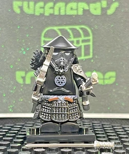 CUSTOM PAD PRINTED LEGO STAR WARS SAMURAI SHADOW STORMTROOPER #2 Minifigure - Picture 1 of 21