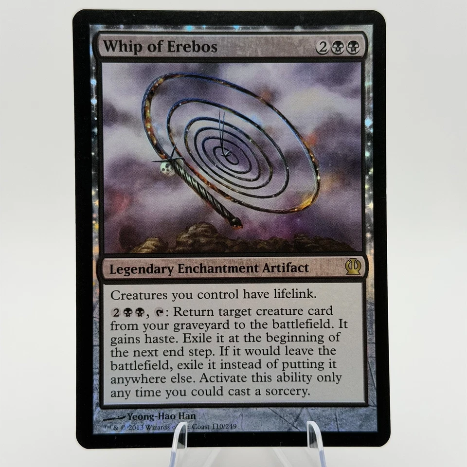 Magic The Gathering MTG:  Whip of Erebos - Theros (THS) #110 (Near Mint)  *FOIL* - Image 1 of 4