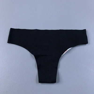 Intimissimi Womens Size Large Black Seamless Cotton Thong Panty NWT - Image 1 of 4