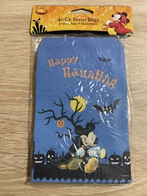 Disney Halloween Golosinas Sacos Botín Bolsa de Papel Favores Fiesta 40 Bolsas Foto 1 de 4
