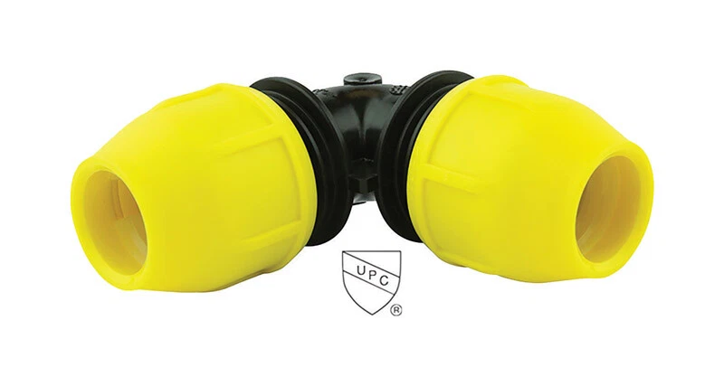 Home-Flex Underground 3/4 in.   IPS  T X 3/4 in.   D IPS  Polyethylene Elbow - Image 1 of 1