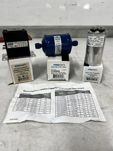 Emerson ProParts Liquid Line Filter Drier, Heavy Duty Capacitor & Contact w/ Lug - Picture 1 of 21