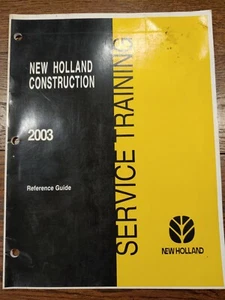 New Holland Service Training Reference Guide 2003 - Picture 1 of 2