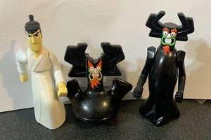 2002 cartoon network SAMURAI JACK subway kids meal toys lot - Picture 1 of 2