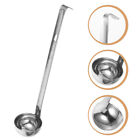  Stainless Steel Measuring Spoon Soup Ladle Tablespoon for Home with Spout