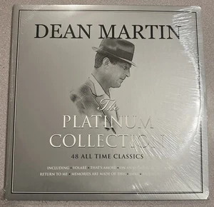 DEAN MARTIN - THE PLATINUM COLLECTION 3 LP WHITE VINYL " NEW, SEALED " - Picture 1 of 3