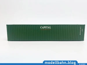 Grüner Märklin 40ft Container "Capital" in 1:87 (H0) aus 47688 - Bild 1 von 5