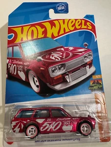 2023🔥HOT WHEELS 🛞 DATSUN BLUEBIRD WAGON (510) SUPER TH 4/5 HW VAGONES, 235/250 - Imagen 1 de 7