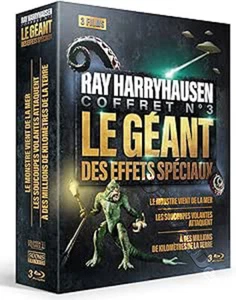 Ray Harryhausen Collection 3 NEW Blu-Ray 3-Disc Box Set Robert Gordon - Imagen 1 de 1